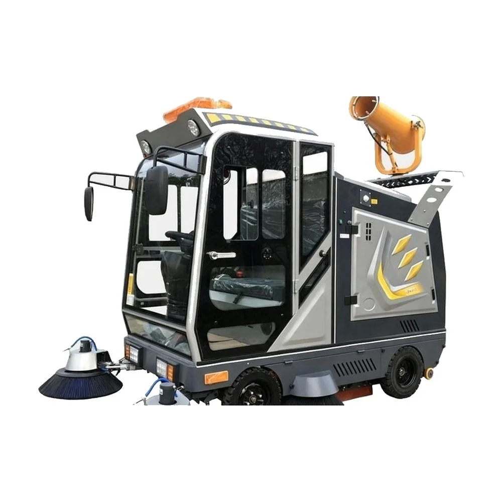 Hailing industrial electric sweepers on the production line